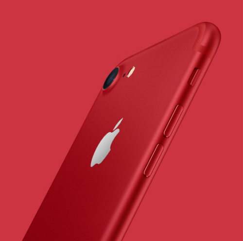 애플의 스페셜 에디션 ‘레드 아이폰7’