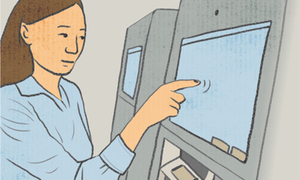 직원 대신 키오스크 ‘점령’