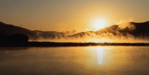 [장려상] 두물머리 일출 - 안덕영