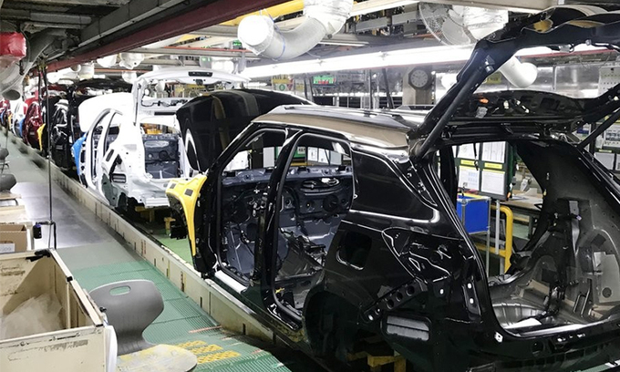 車 Semiconductor shortage…  World automaker production’dumpling’