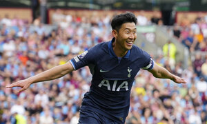 손흥민, 번리 원정서 ‘해트트릭’