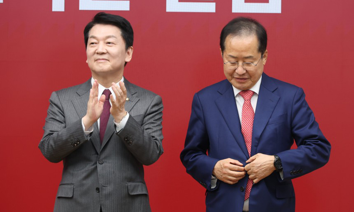 안철수 “홍준표, 이재명 사탕발림에 흔들려선 안 돼”...‘홍사모’ 이재명 후보지지 선언