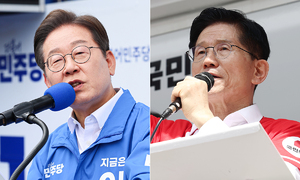 대선 후보 지지도…이재명 51%, 김문수 31%, 이준석 8%