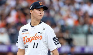 부진 벗지 못한 한화 엄상백