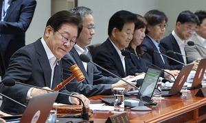 대통령 주재 국무회의 첫 생중계