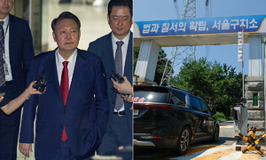 "부상 우려"… 김건희특검, 尹 체포 또 무산