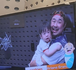 '이은형♥'강재준, 아들 현조와 라디오 DJ석에서 선보인 붕어빵 케미