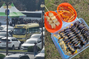 “온가족 출동했는데 못먹어”…첫날만 8만명, 또 대박터진 ‘김밥축제’