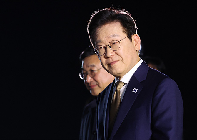 李대통령, 경주로 이동<br>트럼프 대좌 앞두고 전략구상