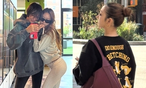 톱모델 딸 아니랄까 봐…뉴욕서 우월한 비주얼 뽐낸 스타 2세