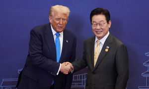 李대통령 지지율 57%로 전주比 1%p↑