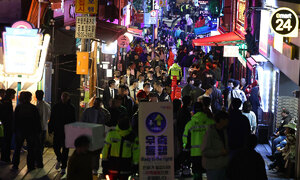 홍대 11만·이태원역 폐쇄…핼러윈 인파 3년만에 회복