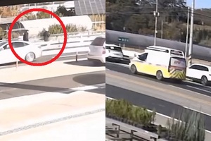 마라톤 중 ‘시속 57㎞’ 트럭 치인 선수 뇌사…80대 운전자 “앞 안보여”