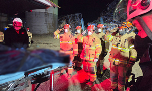 울산화력 붕괴 엿새째… 60대 시신 추가 수습