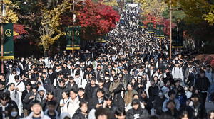 수시 논술,면접 본격 돌입 [한강로사진관]