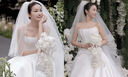 김옥빈, 비연예인♥과 결혼…눈부신 웨딩드레스 자태