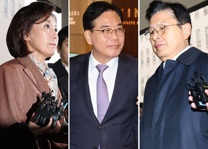 '패스트트랙 충돌' 1심서<br>나경원·송언석·황교안 등 벌금형