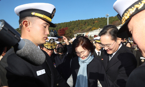 “필승!” 장교된 이재용 장남 임관식에 삼성가 오너 총출동