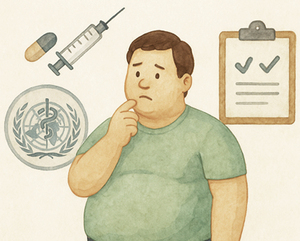  비만 치료 공식 권고한 WHO