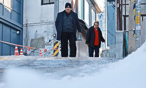 추위 풀렸지만 빙판길 주의…곳곳 비 또는 눈