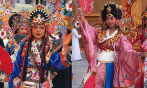 “어느 나라 옷이야?”…사우디 축제에 등장한 기괴한 한복 논란