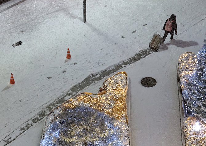 서울 2∼7㎝ '습기 많은 눈' 쏟아진다<br>주말 전국 곳곳 눈·비