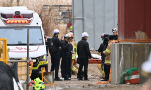 광주 붕괴 매몰자 4명 수습… 경찰, 시공사 등 6곳 압색