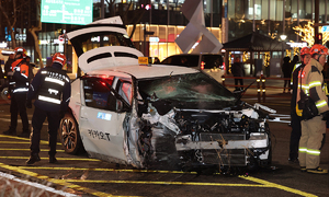 종각역 추돌사고 70대 기사 긴급체포…약물 운전 정밀감정 예정