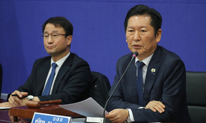 정청래 “합당, 사전에 공유 못해 송구… 그러나 꼭 가야 할 길”