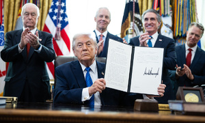 트럼프, ”관세 성공” 자화자찬하며 첫 사례로 한국 콕 집어