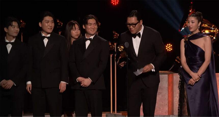 그래미 어워즈 유튜브 채널 갈무리