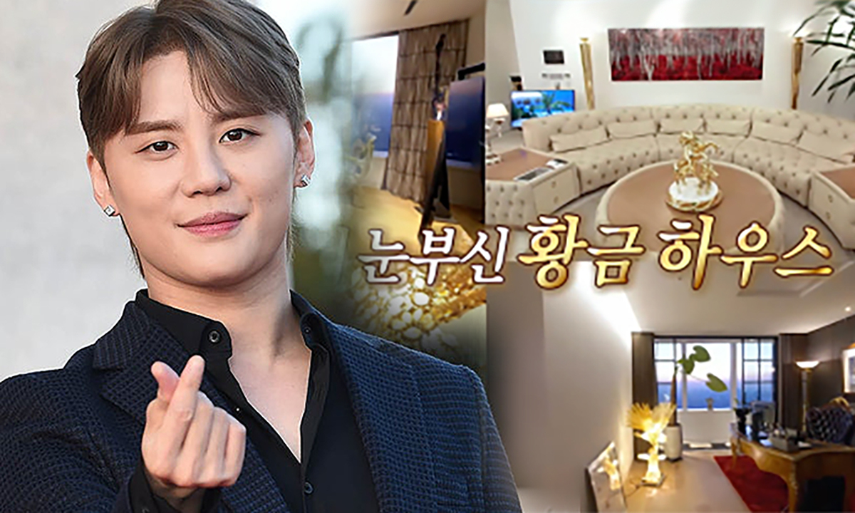 “여기가 한국이야, 이집트야?” 뮤지컬 배우 정선아가 폭로한 김준수의 자택 풍경. 화장실 문까지 순금으로 도배된 ‘황금 제국’의 위엄이 화제를 모으고 있다. ‘라디오스타’ 방송화면 캡처