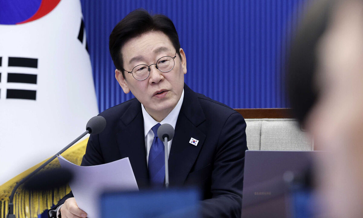 이재명 대통령. 청와대사진기자단