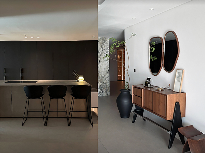 하이엔드 설계의 정점을 보여주는 효민의 럭셔리 하우스. 감각적인 인테리어가 예술이 극치를 보여준다.&nbsp;효민 인스타그램