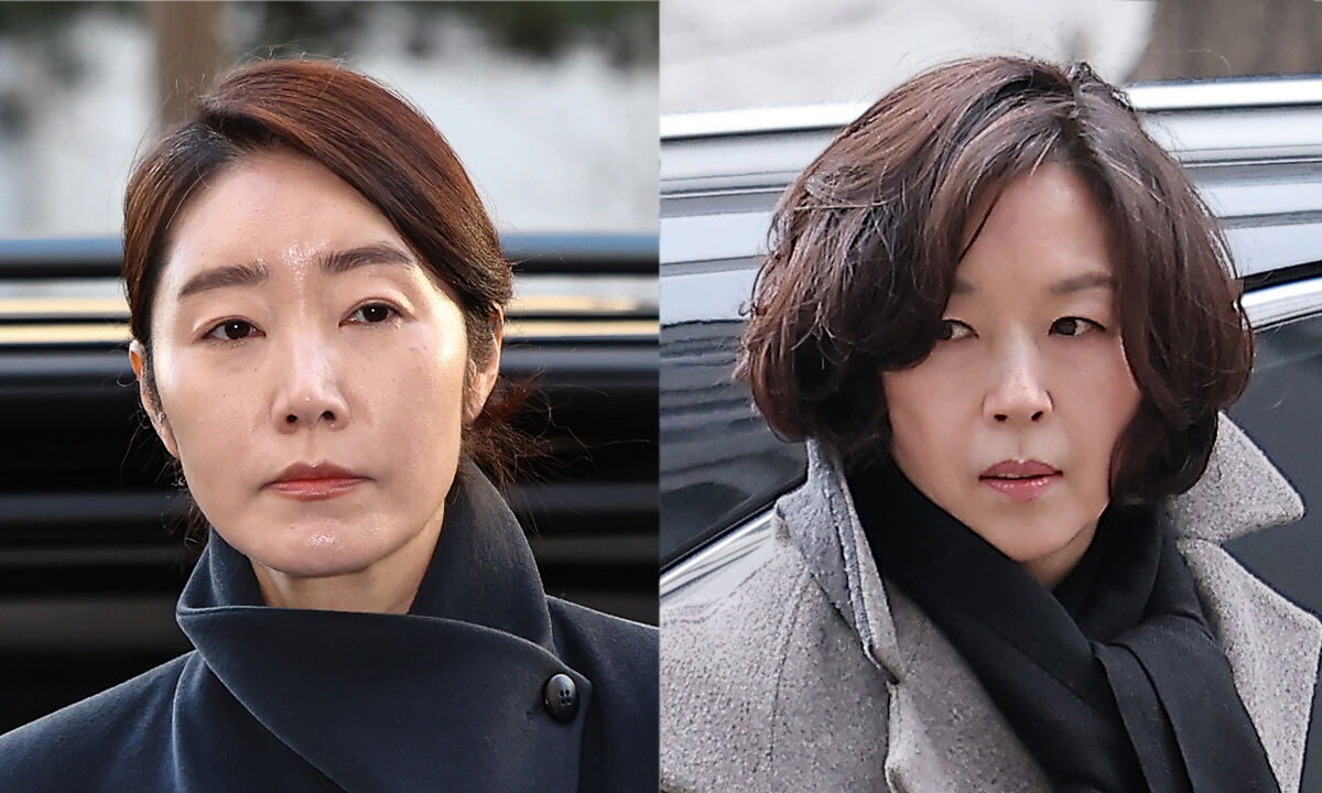 강선우 무소속 의원(왼쪽)과 김경 전 서울시의원. 뉴스1