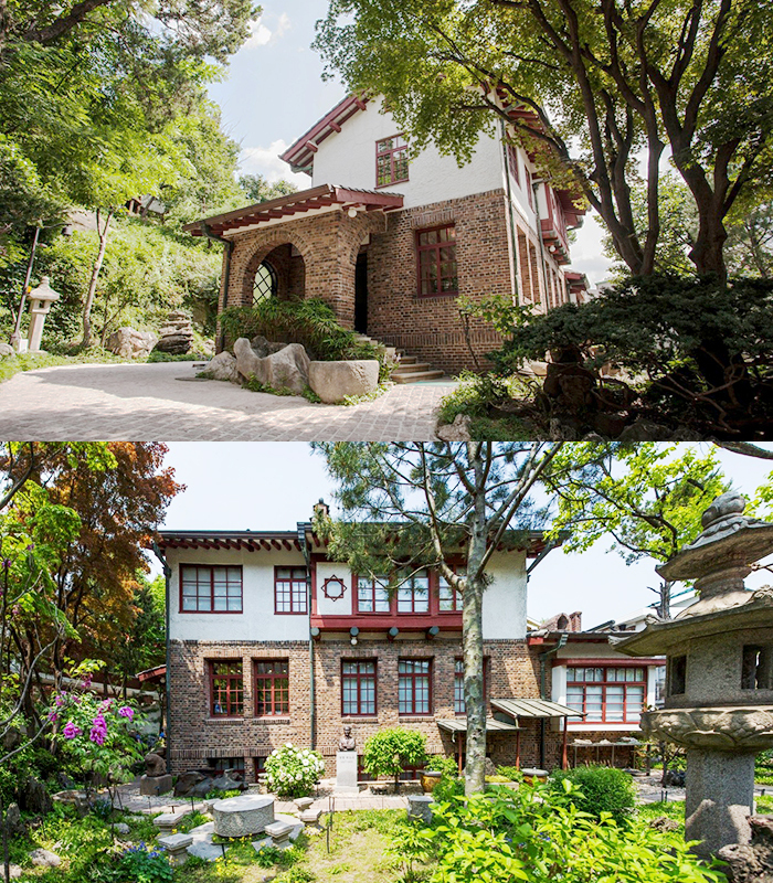 이민정의 외조부 고(故) 박노수 화백이 거주하던 가옥. 현재는 서울시 문화재 자료 제1호 미술관으로 운영 중이다. 박노수미술관 제공