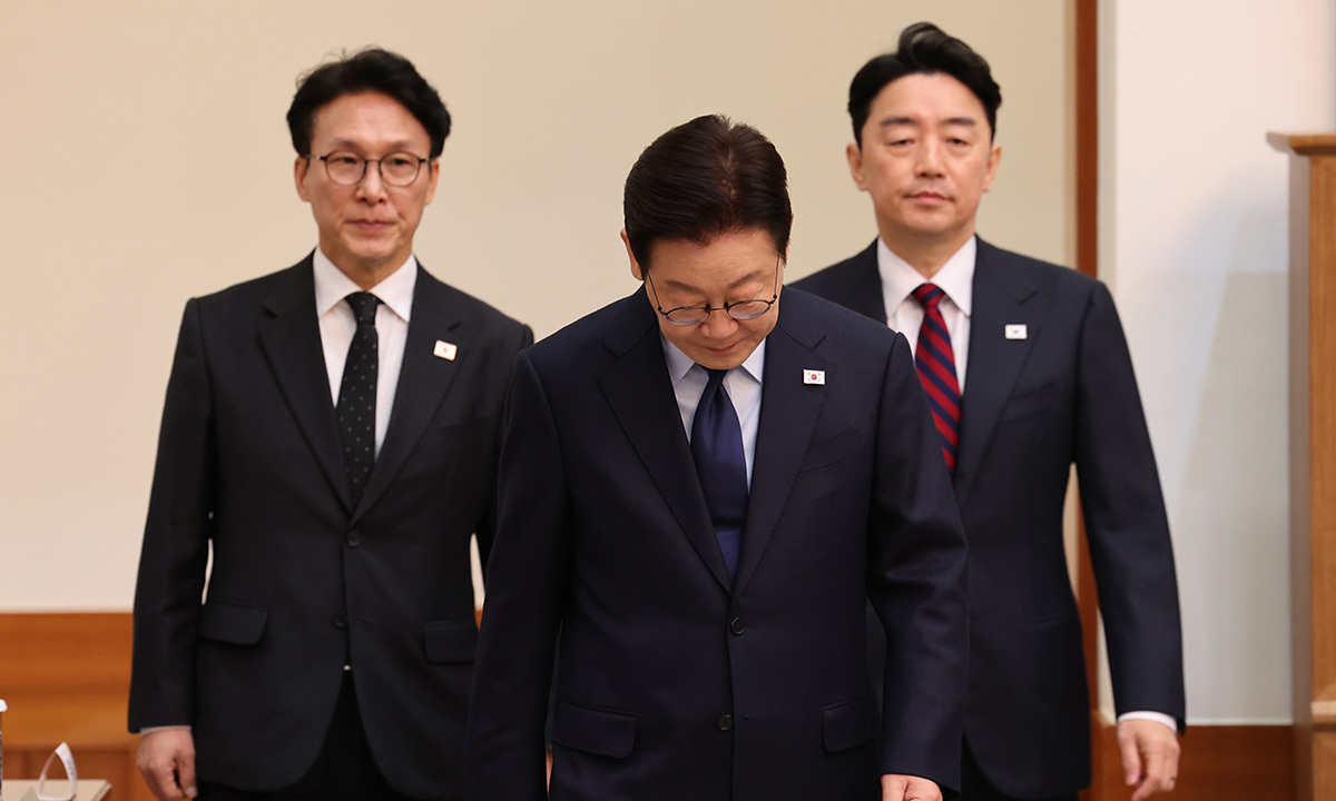 이재명 대통령. 청와대사진기자단