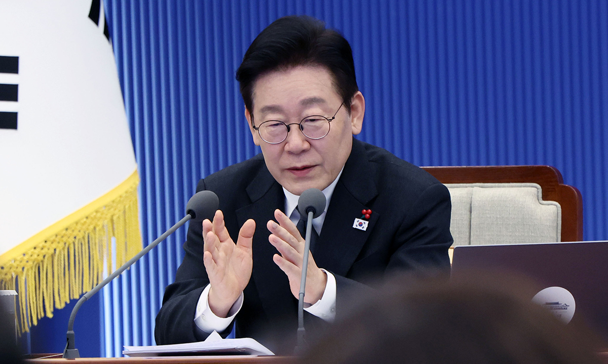 이재명 대통령. 청와대사진기자단