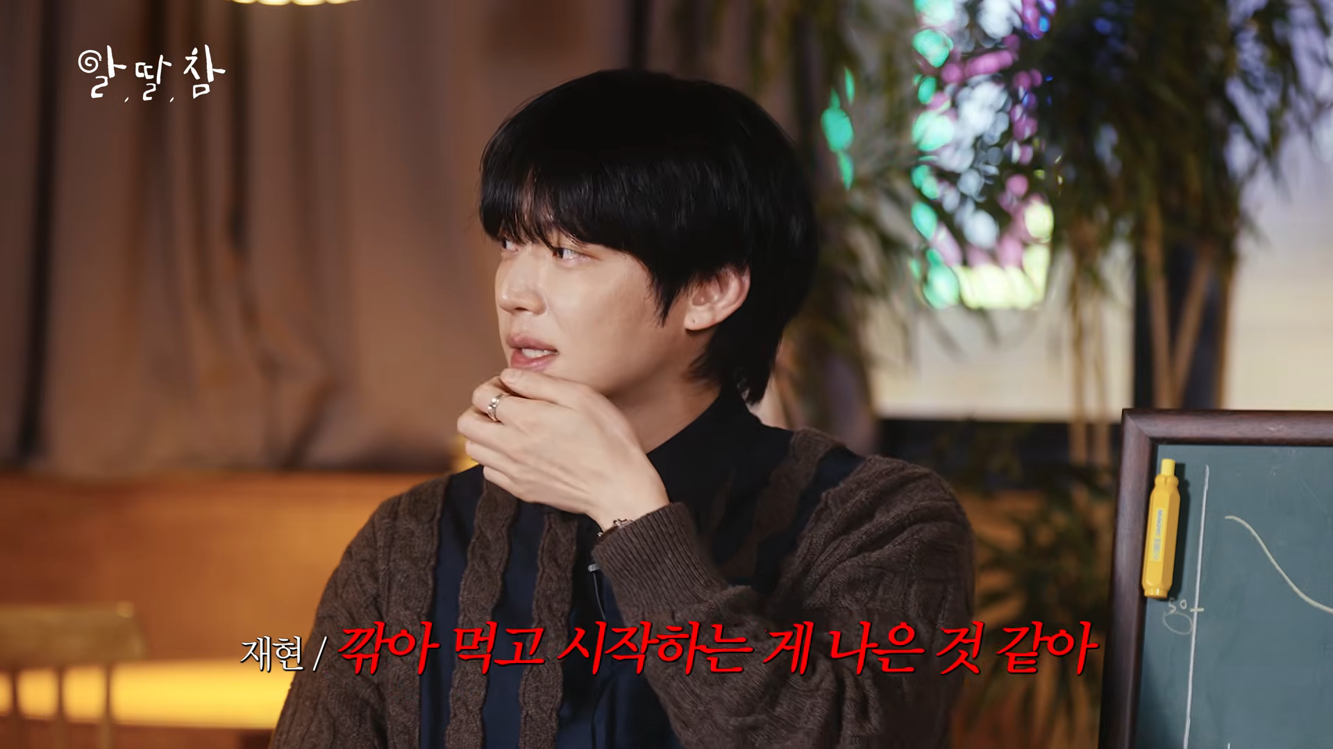 유튜브 채널 ‘알딸딸한참견’ 캡처