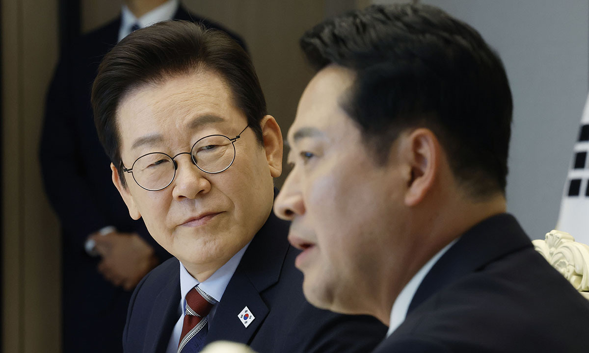 이재명 대통령(왼쪽)과 장동혁 국민의힘 대표. 연합뉴스