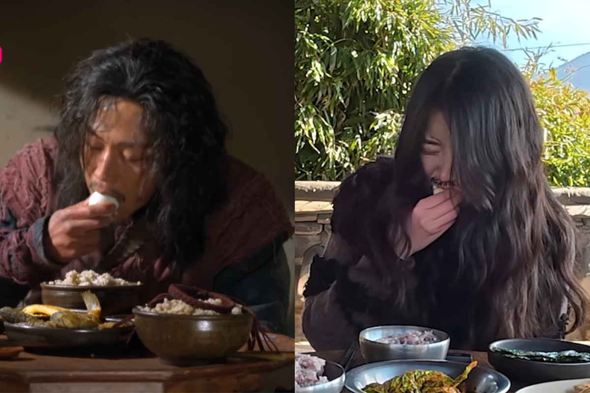 '충주맨'의 후임 최지호 주무관의 '추노' 패러디 영상이 폭발적인 반응을 얻고 있다. 유튜브 채널 '충주시' 영상 캡처, 유튜브 채널 'KBS Drama Classic' 영상 캡처