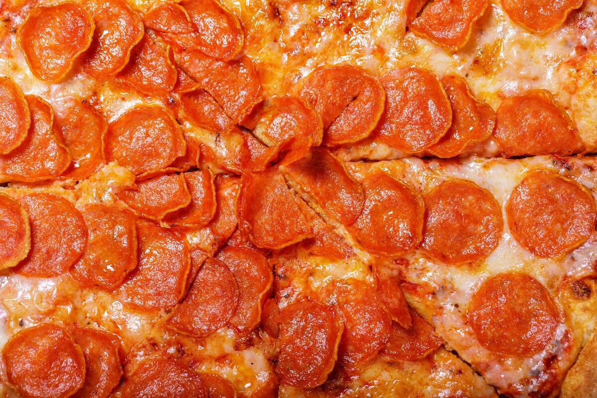 페퍼로니 피자. Chat GPT 생성