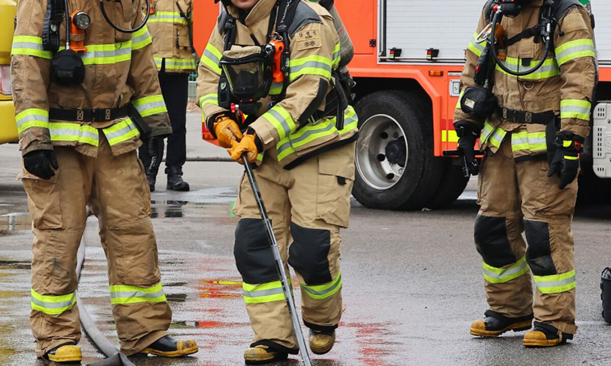 소방관(기사와 직접적인 관련 없음). 연합뉴스