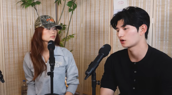 유튜브 채널 'HAHA Podcast'(하하 팟캐스트)에 게스트로 출연한 이성훈(오른쪽). 유튜브 'HAHA Podcast' 캡처