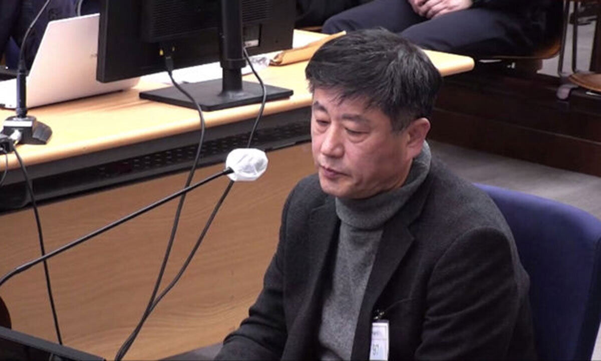 노상원 전 국군정보사령관. 서울중앙지방법원 제공