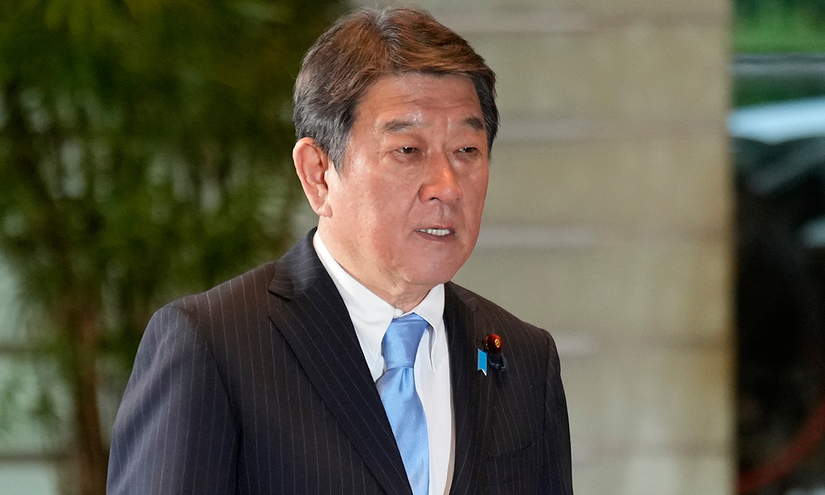 모테기 도시미쓰 일본 외무상. AP연합뉴스