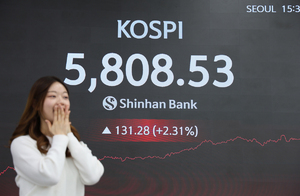‘육천피’까지 한달음?… 코스피 사상 첫 5800 돌파