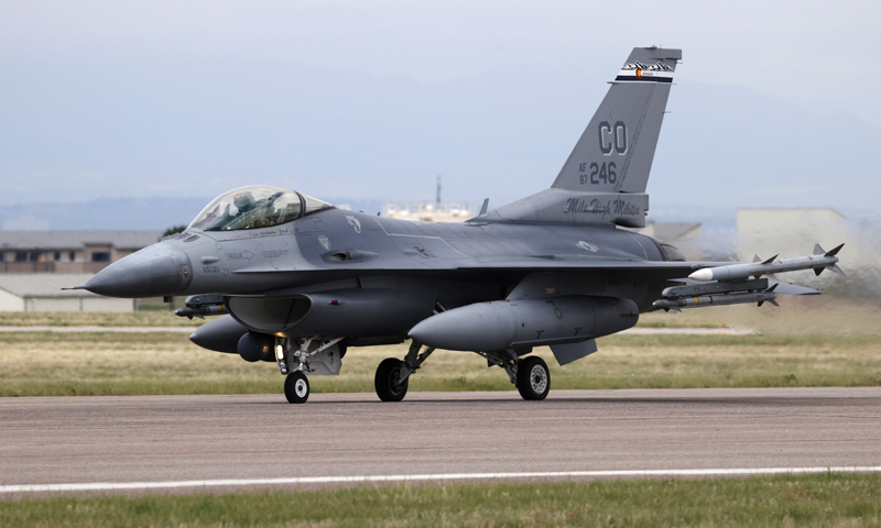 미 공군 F-16 전투기. AP연합뉴스