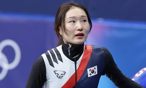 올림픽 은퇴 선언한 최민정 "엄마 편지 받고 큰 힘"