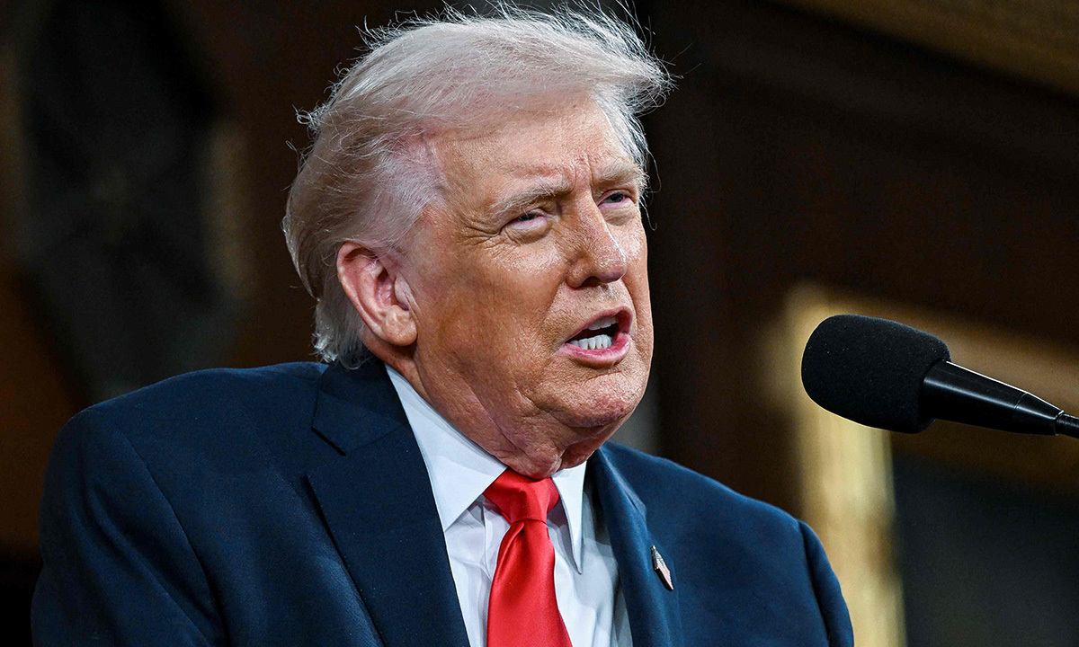 도널드 트럼프 미국 대통령.&nbsp;AFP연합뉴스